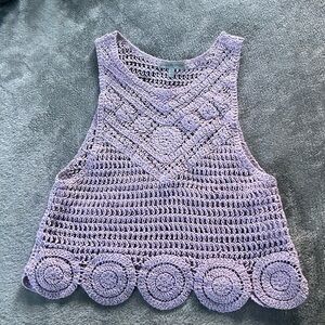 Crochet tank top